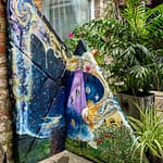 Poachers Abduction Starts at 10 Curvism environmental art Cotswolds alien intervention Nuit goddess bending corners Federico Garcia