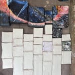 "New Canvas Expansion - modular canvas development for Twin Particles artwork - innovative Curvist Art technique by Federico Garcia"