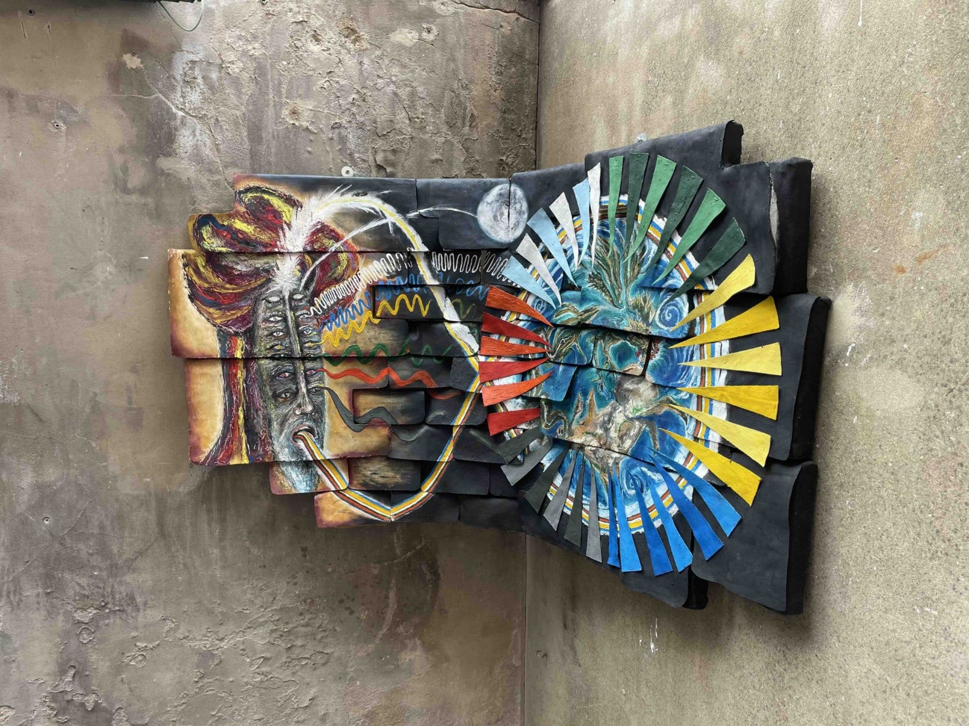 Samsaragammon spiritual board game Buddhist philosophy Curvism curved art transformational gaming Federico Garcia